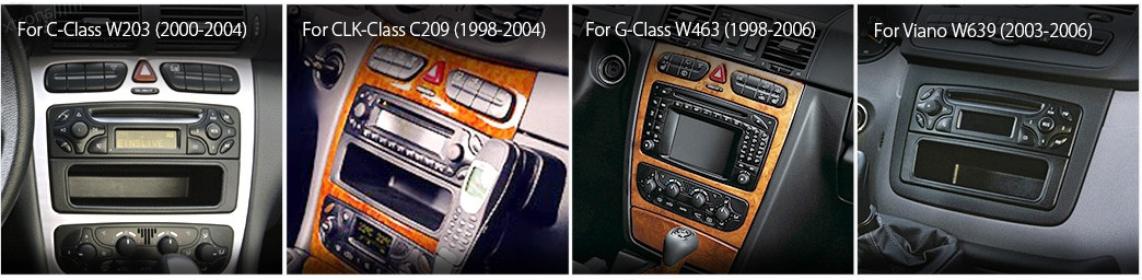 PbA ME2763C Android 10.0 After-Market Radio For Mercedes Benz - Audio