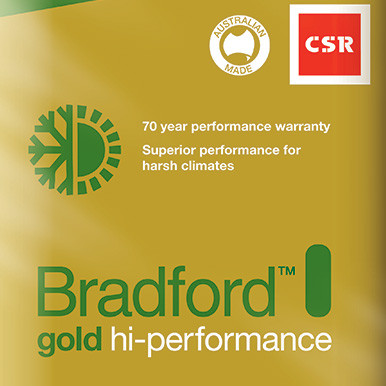 Gold High Performance Ceiling Batts - R5.0 - 580 x 1160 (240mm thick - 5.4m2/pack)