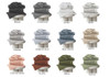 Bath sheets available in 12 nature inspired colours