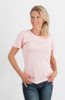 Soft Pink 100% Bamboo Fibre T-Shirt