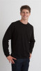 Black Men's Long Sleeved Bamboo T-Shirt