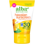 Alba Botanica Hawaiian Sun Care Aloe Vera Sunblock, SPF 30 (1x4 Oz)