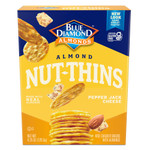 Blue Diamond Nut Thins Pepperjack Cheese Crackers (12x4.25Oz)