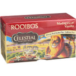 Celestial Seasoning Madagascar Vanilla Red Herb Tea (6x20 bag)