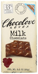 Chocolove Milk Chocolate (12x3.2Oz)