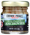 Crown Prince Flat Anchovies in Oil (18x1.5 Oz)