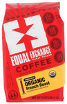Equal Exchange French Roast Whole Bean Coffee (6x10 Oz)