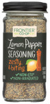 Frontier Herb Saltless Lemon Pepper (1x1.36 Oz)