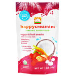 Happy Creamies Organic VeggieFruit Snacks With Coconut Milk (8x1Oz)