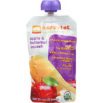 Happy Tot Organic Stage 4 Pouch Food Apple & Squash (16x4.22 Oz)