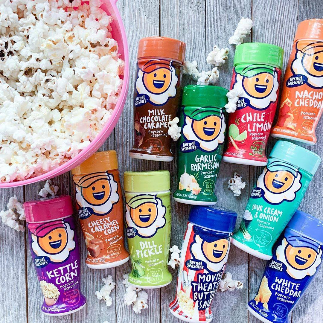Kernel Seasons Nacho Cheddar Popcorn Seasoning (6x2.85 Oz), Snacks