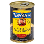 Napoleon Black Pitted Olives (12x6Oz)