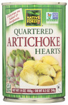 Native Forest Artichoke Hearts Quarter (6x14.12 Oz)