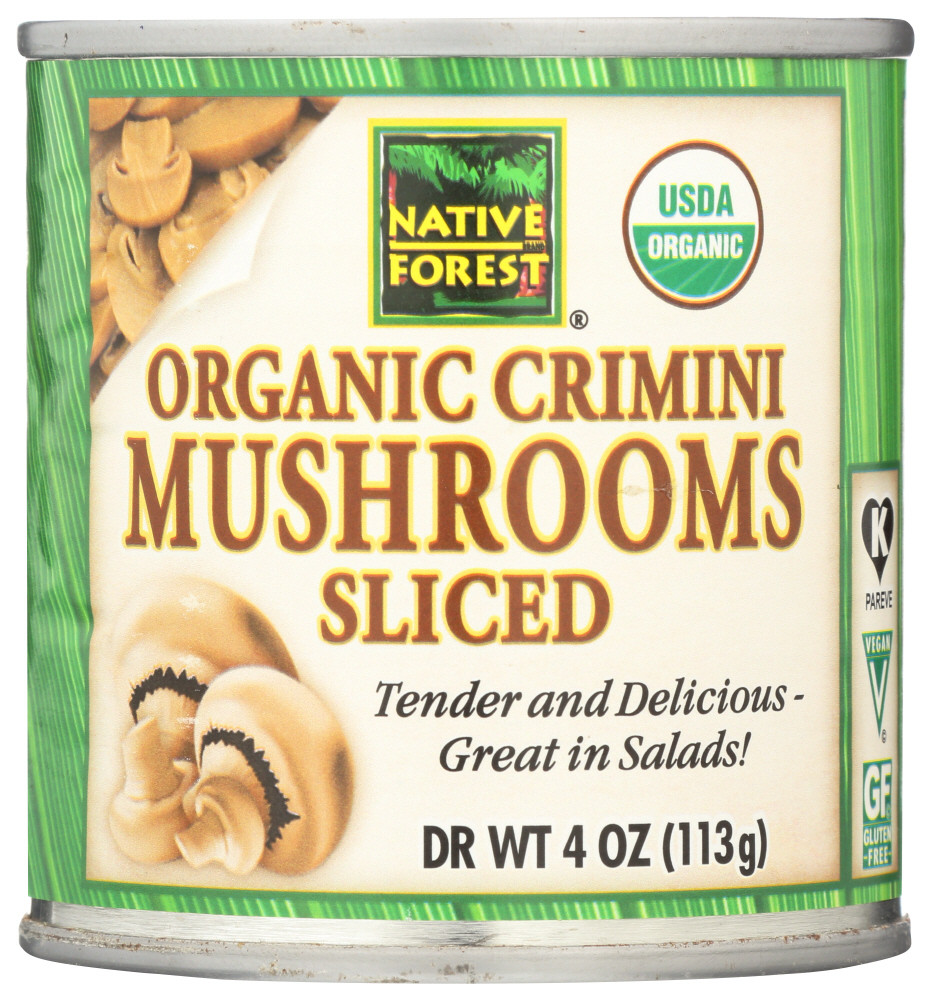 Native Forest Organic Sliced Crimini Mushroomss (12x7Oz)