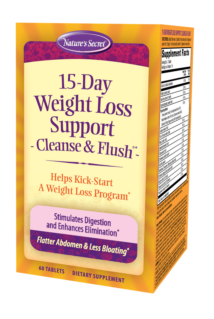 Nature’s Secret 15 Day Weight Loss Cleanse & Flush (1×60 TAB)