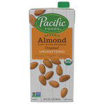 Pacific Natural Unsweetened Original Almond Beverage (12x32 Oz)