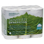 Seventh Generation Bath Tissue, 100% Recycled 300shts (12x4 CT)