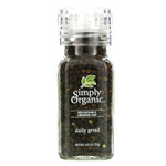 Simply Organic Daily Grind Certified Organic Peppercorns (6x2.65Oz)