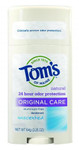 Tom's Of Maine Unscented Natural Deodorant Stick (6x2.25 Oz)