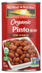 Westbrae Foods Pinto Beans (12x25 Oz)