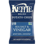 Kettle Chips Salt & Vinegar Potato Chips (12x9 Oz)