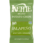Kettle Chips Jalapeno Potato Chips (15x5 Oz)