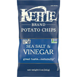 Kettle Chips Salt & Vinegar Potato Chips (15x5 Oz)