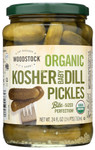 Woodstock Baby Kosher Dill Pickles (6x24 Oz)