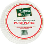 Natural Value Rcy Paper Plate 9 In (24x40CNT )