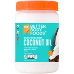 Better Body Foods Coconut Oil, Naturally Refined (6x28 OZ)