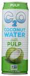 C2O Pure Coconut Water W/Pulp (12x17.5OZ )