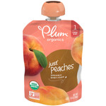Plum Organics Just Peaches (6x3.5OZ )