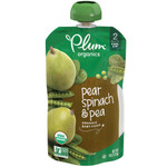 Plum Organics Spin/Peas/Pear (6x4OZ )