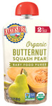Earth's Best Baby Foods Puree Squash/Pear (12x4OZ )