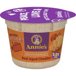 Annie's Homegrown Single Cup Aged Cheddar (12x2.01OZ )