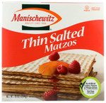 Manischewitz Matzo, Thin Salted (12x10 OZ)