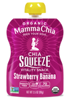 Mamma Chia Organic Chia Squeeze Strawberry Banana (16x3.5 OZ)