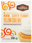 Madhava Organic Super Yummy Cake Mix With Ancient Grains Yellow (6x15.3 OZ)