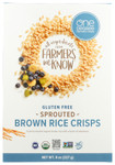 One Degree Organic Foods  Odof Brown Rice Crisp (6X8 OZ)