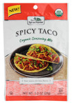 The Spice Hunter Organic Seasoning Mix Spicy Taco (12x1 OZ)