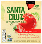 Santa Cruz Organic  Apple Strawberry Sauce (6X4 Ct)