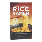 Lotus Foods Rice Ramen Noodles Millet and Brown Rice with Miso Soup  (10x2.8 OZ)