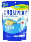 Seasnax Chomperz, Crunchy Seaweed Chips (8X1 OZ)