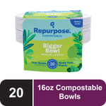 Repurpose Compostable Bowls 16 Oz (12X20 Ct)