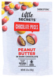 Little Secrets Dark Chocolate Peanut Butter Candies (8x5 OZ)