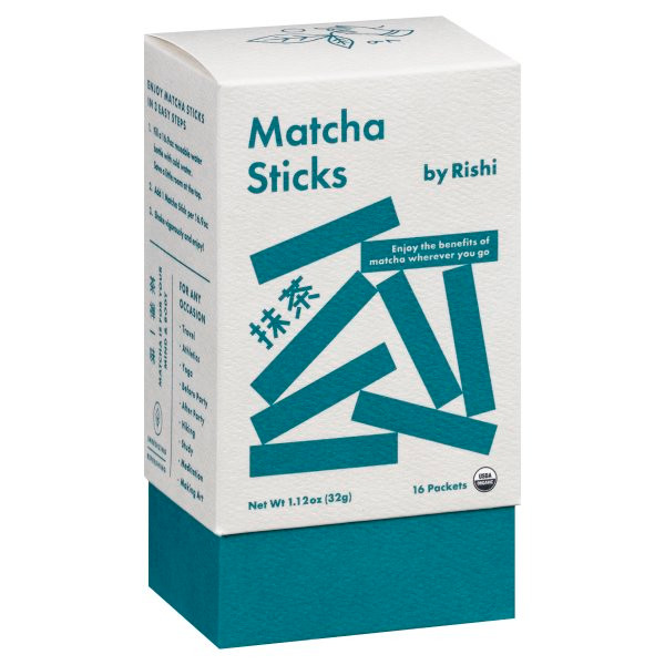 OG2 RISHI MATCHA STICKS ( 6 X 1.12 OZ   )