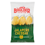 Boulder Canyon Jalapeno Cheddar Potato Chips Gluten Free (12x5 Oz)