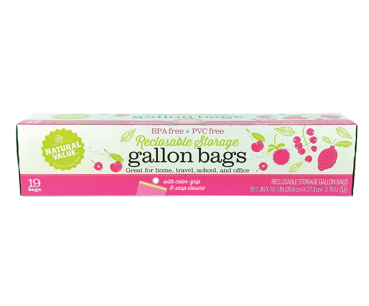 NV GAL FOOD STORAGE BAGS ( 12 X 19 CT   )