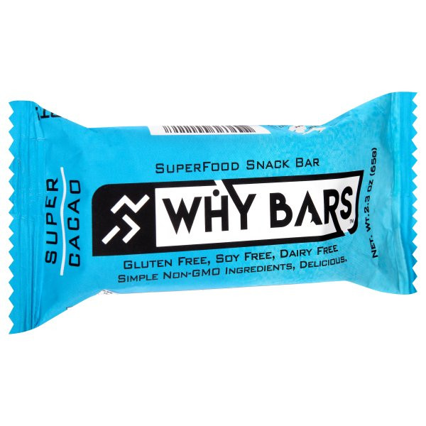 WHY BARS SNACK SPR CACAO ( 9 X 2.3 OZ   )