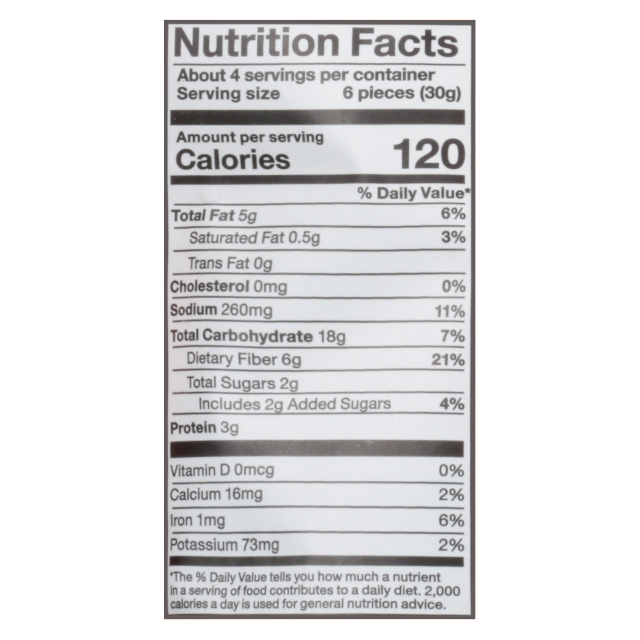 CORE OAT SNACK PNUT BTTR ( 6 X 4 OZ   )